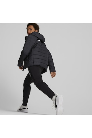 Puma Essentıals Genç Çocuk Şişme Montu Siyah