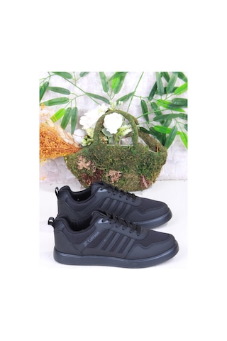 Fort 4189 Luttoon Comfort Taban Rahat Esnek Yumuşak Erkek Spor Ayakkabı Siyah