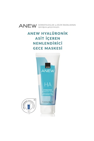 Avon Anew Hyalüronik Asit İçeren Gece Maskesi 75 ML