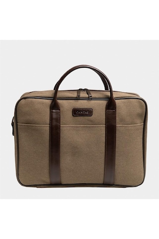 Çantaş Retro Kanvas 40x29 Evrak Ve Laptop Çantası 15 İnç Haki