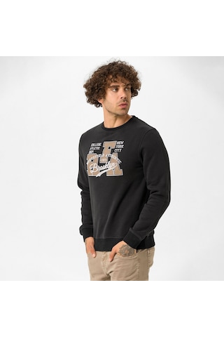 Routefıeld Routefield Holm Erkek Siyah Sweatshirt 001 SiYAH