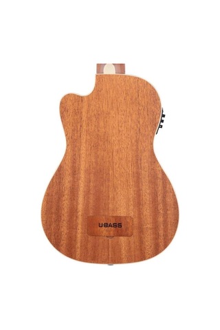 Kala Journeyman Maun Akustik-elektro U Bass Mini Bas Gitar Natural