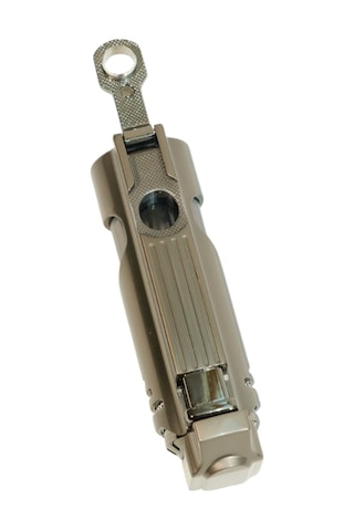 Parmida 3 Torch Pürmüz Delicili Gunmetal Metal Puro Çakmağı - Tr9485