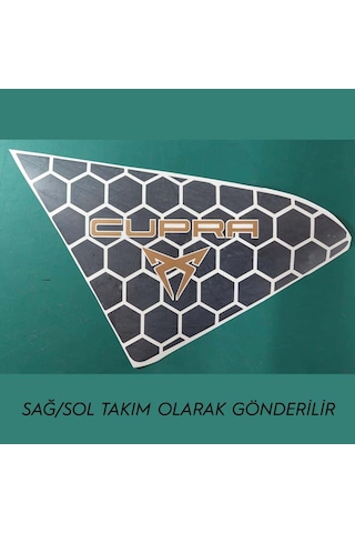 Cupra Formentor Kelebek Cam Sticker Set / Model A