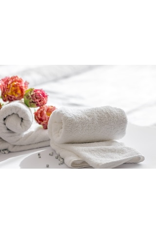 Otel Ev Banyo %100 Pamuk El & Yüz & Baş Havlusu 250gr-50x90 001