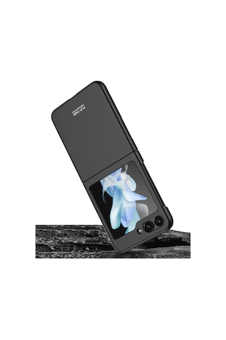 Samsung Galaxy Z Flip 5 İle Uyumlu Kılıf Mat Görünümlü Ultra İnce Telefon Kılıfı Kapak