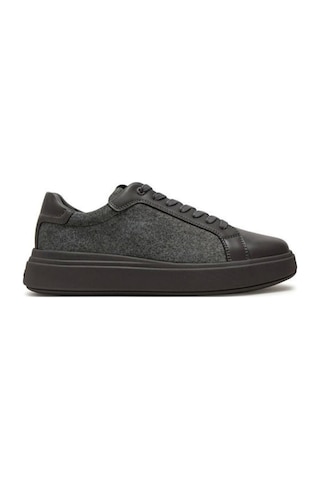 Calvin Klein Low Top Lace Up Wool Gri