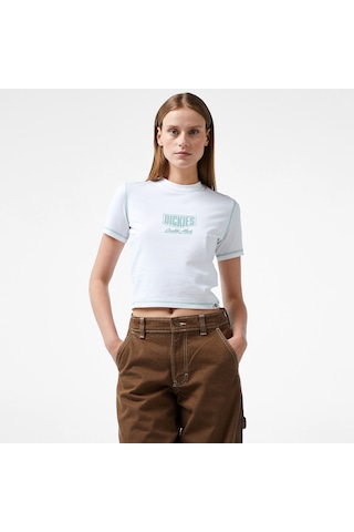 Dıckıes Dickies Philipsburg Slim Kadın Beyaz T-shirt