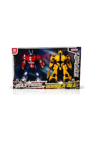 Transformer Optimus Prime / Bumble Bee Robot Oyuncak 2'li Set