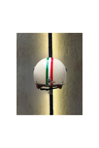 Retro Açık Kask İtalyan Krem Krem