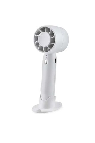 1 Adet Fw30 3 Hız Kademeli Turbo Jet Vantilatör - Mini Şarjlı Taşınabilir Vantilatör - Mini Fan - Masaüstü Veya Elde