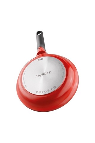 Berghoff Gem Stay Cool Alüminyum Döküm 24 CM Tava - Turuncu