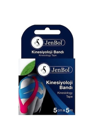 Jenbol Kinesiology Tape Ağrı Bandı 5 Cm X 5 M - Yeşil