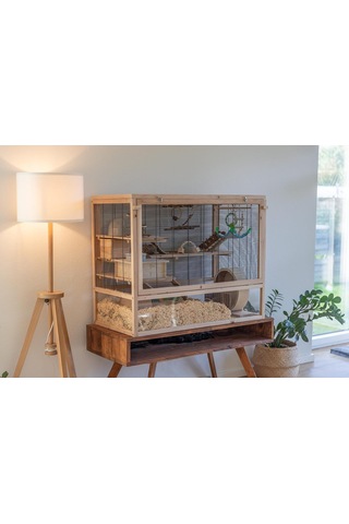 60923 Ahşap Koşu Tekerleği, 28 Cm, Kahverengi
