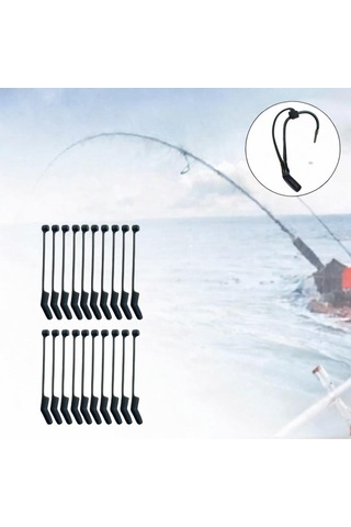 Dolıty 20x Balıkçılık Kancaları Koruyucu Klipsleri 3-cm