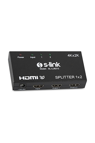 S Link Sl Lu6212 2 Port 4K*2K Hdmı Splitter