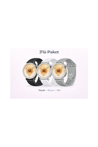 Huawei Watch Gt4 / Gt5 41mm / Gt5 Pro 42mm / Gt6 41mm Uyumlu 3'lü Yumuşak Yüksek Kalite Spor Kordon