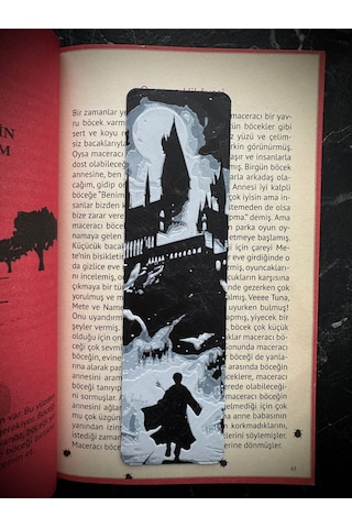 Harry Potter Ve Hogwart Kitap Ayracı - Harry Potter Kitap Ayracı