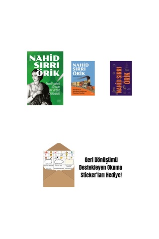 Teselli Yahut Turnede Bir Artist Öldürüldü + Seyahat Ve Seyahat Edebiyatı Üzerine Yazılar + Nahid Sırrı Örik - Toplu Öyküler Ciltli + Okuma Sticker'ları
