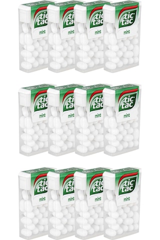 Tic Tac Nane Aromalı Şeker 18 Gr. (12 Adet)