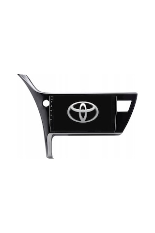 Toyota Corolla - Araç Multimedya Ekran - 4gb 64gb - S - Black - 2017 - 2018 - 9 Inch - Myway - Red