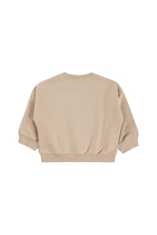 Civil Baby Basic 6-18 Ay Sweatshirt - Kahverengi Sütlü Kahve