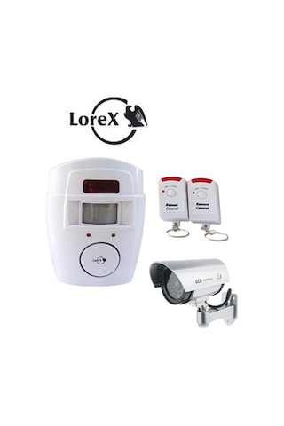 Caydırıcı Kamera + Kablosuz Alarm Sistemi (LR-NG300+D11IR)