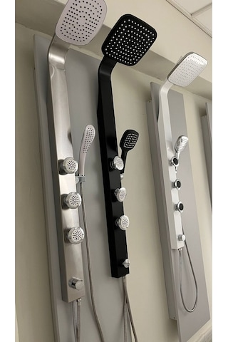Sam Banyo Elmas Duş Seti Siyah