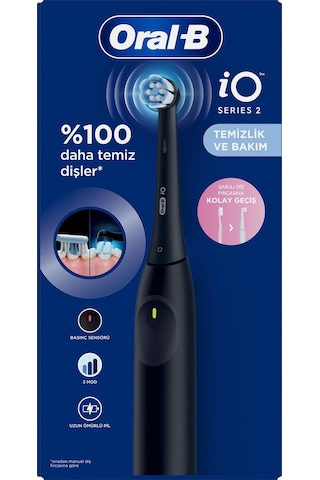 Oral-b İo 2 Şarjlı Diş Fırçası - Siyah