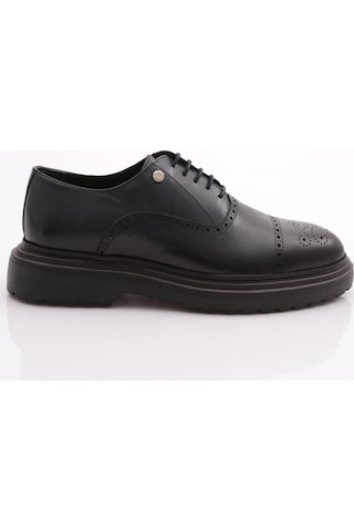 Dgn 10053 Erkek Oxford Ayakkabi 10053-2530-R6000 Lacivert