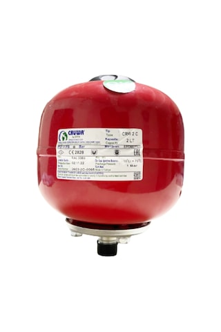 Cruwa Crw2s 2 L 0-10 Bar Silindirik Tip Hidrofor Ve Genleşme Tankı