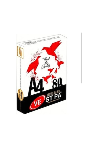 Vestpa A4 80 G Fotokopi Kağıdı 5'li Koli