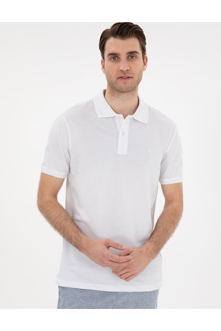 Pierre Cardin Erkek Beyaz Tişört Basic 50302561-vr013 Beyaz
