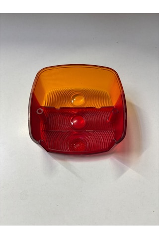 1 Adet Stop Camı Ekskavatör Kepçe Kare Stop Lamba Camı Jcb Hidromek Volvo Tc56 Karavan Ölçüsü 12x12cm