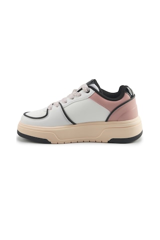 Lumberjack Sempre 5pr Beyaz Kadın Sneaker 000000000102025621 Beyaz-pembe