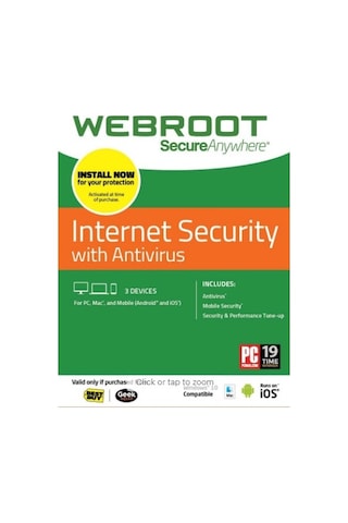 Webroot Secure Internet Securty 3 PC 2 Yıl