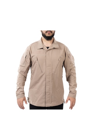 Ballıstıc Defence Warden 1.0 Operasyonel Taktik Tişört - Bej