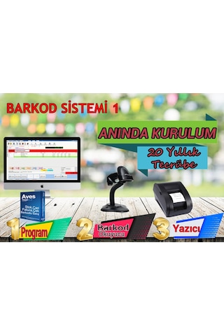 Barkodlu Satış Sistemi  1 Hemen Satışa Başlayın