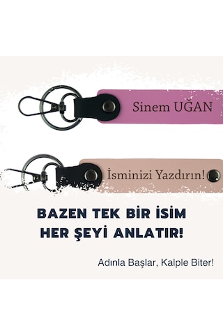 Gemi Temalı Mezuniyet Hediyesi, Denizcilik Öğrencilerine Anlamlı Deri Anahtarlık, Kül Gri-nar Çiçeği