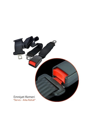 Kgn Emniyet Kemeri Servis Arka E Belgeli Tekli Kgn 0900053