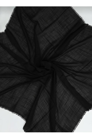 Özense 2'li Flamlı Pamuklu İnce Terletmeyen 100x100 Cm 4 Mevsim Kullanılabilir Kırmızı- Siyah Renkli Yazma Eşarp Kırmızı - Siyah
