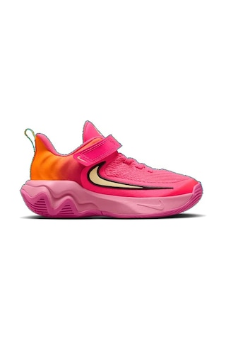 Nike Giannis Immortality 4 Ps 'hyper Pink Total Orange' Cırtlı Çocuk Basketbol Ayakkabısı-sportxstore Pembe