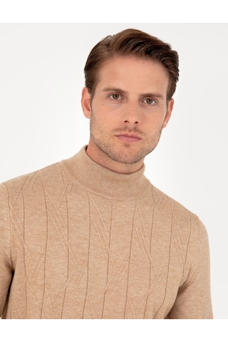Pierre Cardin Erkek Bej Kazak /triko 50296414-vr011 Bej