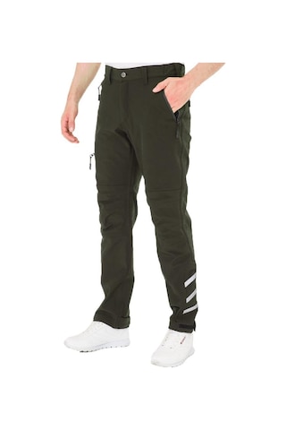 Edit Label, Softshell Pantolon, Haki -54E5025-Su-Rüzgar Geçirmez