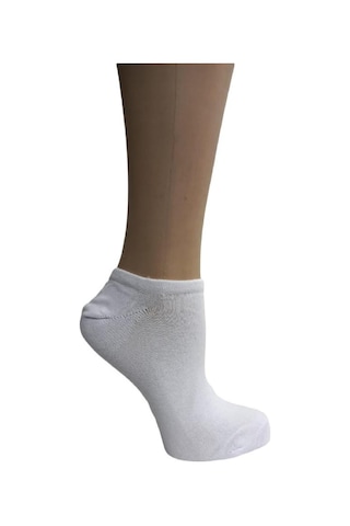 Design ERKEK SNEAKER ÇORABI-BEYAZ Beyaz