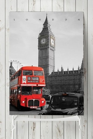 Pster6116 Londra Manzara Posteri 2 30x40cm