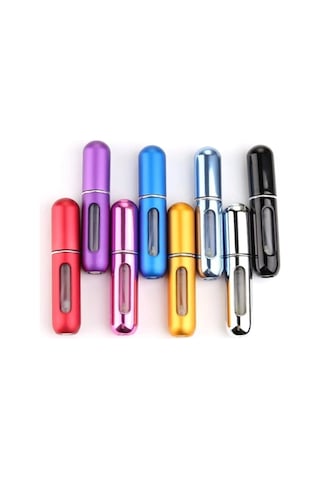 Taşınabilir Mini Doldurulabilir 4 Adet Parfüm Şişesi Atomizer Parfüm Şişeleri Boş Küçük Strglbl75