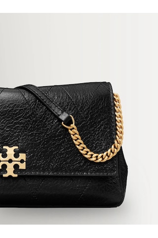 Tory Burch Charlıe Quılted Small Kadın Omuz Çantası 185829-001 Siyah