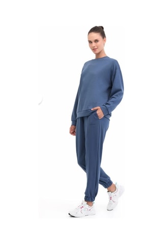 Lumberjack Wb 16alıce-c Ck97 5pr Kadın Sweatshirt Koyu Mavi