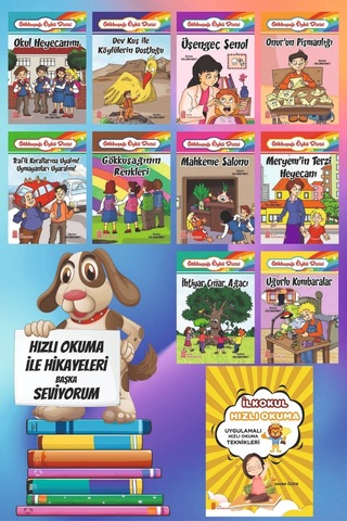 1.sınıflar İçin Gökkuşağı Öykü Dizisi + Hızlı Okuma
